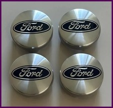 4x  new  54mm silver and blue