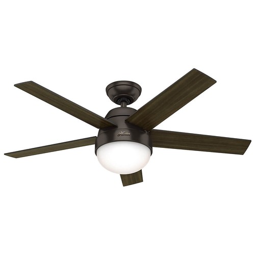 Ceiling fan light hunter - fan, stile