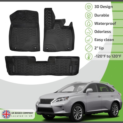 Car mats rubber - 3d,