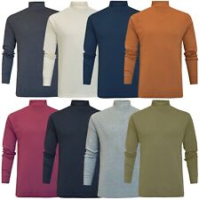 Mens Mock Neck Lightweight