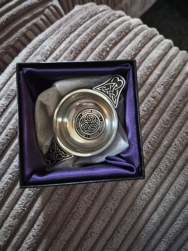 Justin pewter quaich - st, with