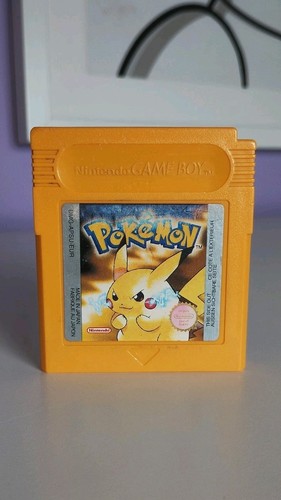 Pokémon yellow game - yellow,
