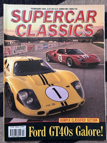 Supercar classics magazine - classics,