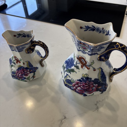 Pair antique mason s - pair,