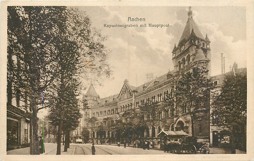 Postcard aachen capuchin - postcard,