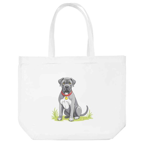 Cane corso dog tote shopping - 'cane,