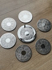 Silver Plated Coaster Set of 6