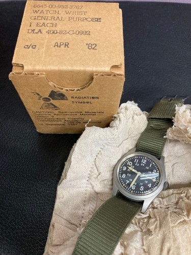 Hamilton military watch may - h3,