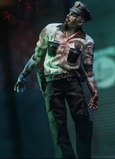 Resident Evil RPD zombie 1/12