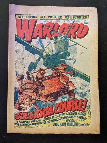 Warlord comic april - comic, 81,