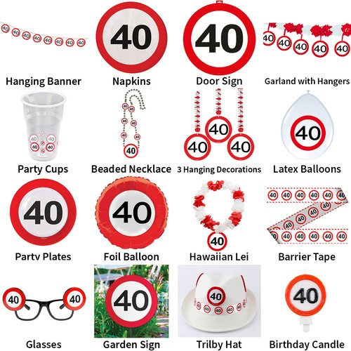 40th birthday traffic - 40th,