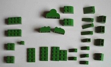 Job lot assorted green lego