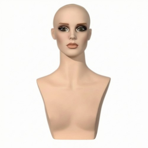 Mannequin head with shoulders - head,
