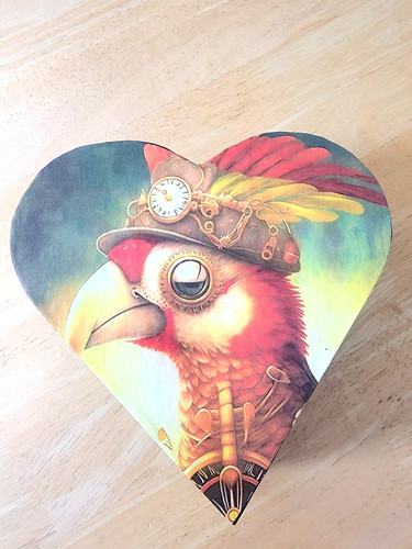 Handmade decoupage wooden - decoupage,