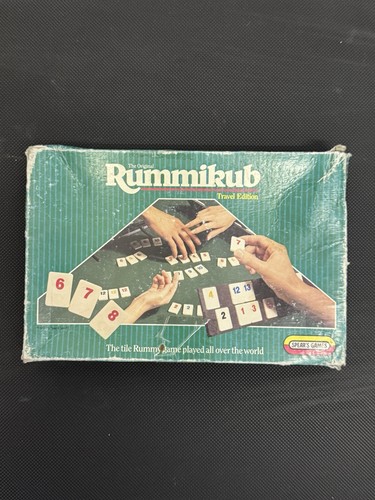 Travel rummikub tile board - rummikub,
