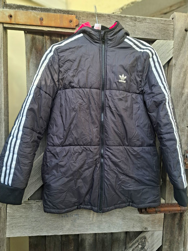 Adidas boys hooded puffer - adidas,