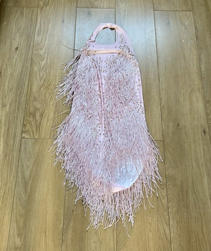 Showgirl strappy leotard pink - strappy,