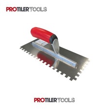 Pro Tiler Tools 8mm Notched Trowel Stainless Steel Softgrip Right Handed SGR8