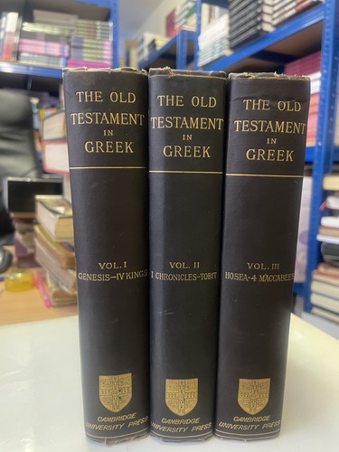 The old testament greek - old, in