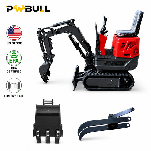Compact mini excavator ton - compact, 0.6