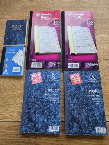 Duplicate receipt books - 6,