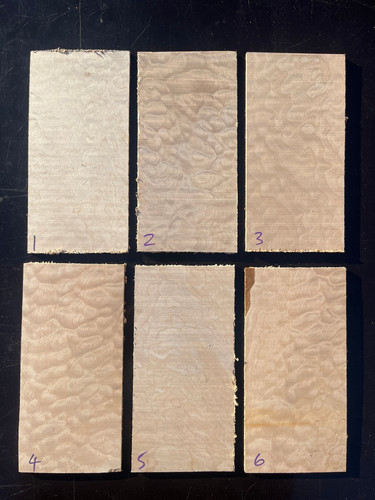 Quilted maple one piece guitar - quilted, one-piece