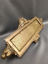 BRASS LETTERBOX VINTAGE, BARE