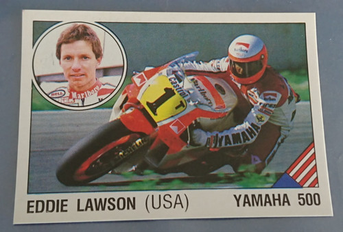 Eddie lawson rookie card - lawson,