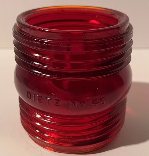 Vintage dietz ruby red - vintage, 40