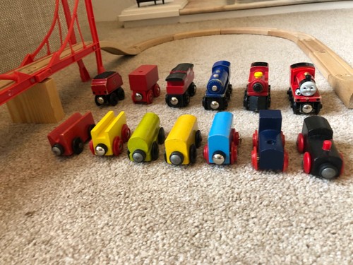 Wooden train set ikea - wooden, 1999