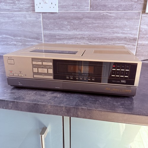 Vintage video cassette player - vintage,