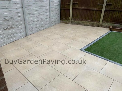 Ivory beige 20mm vitrified - beige,