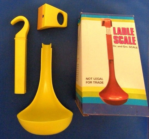 Ladle scale wall mount - w/,