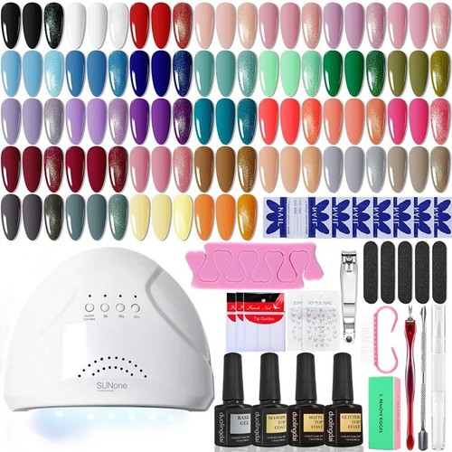 Pcs nail gel polish kit - gel, uv