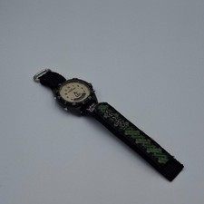 Vtg 1990s Timex Expedition Ana Digi Indiglo Compass Bezel 38mm Gents Field Watch