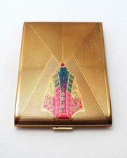 Vintage Zenette Art Deco Gilt