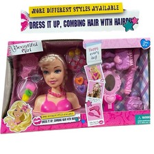 Beautiful Large Doll Head Hair