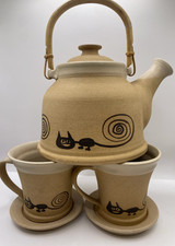 Japanese Style Cat Tea Set