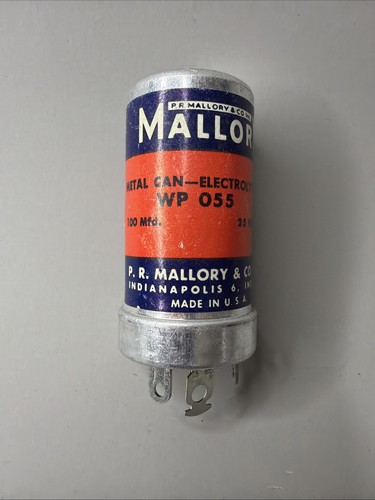 Vintage 1950s mallory - vintage, 100