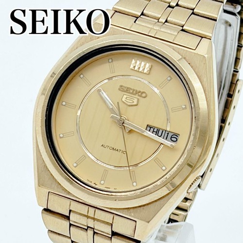 Seiko automatic gold - seiko,