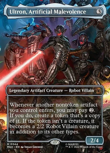 Mtg marvel super heroes - super,