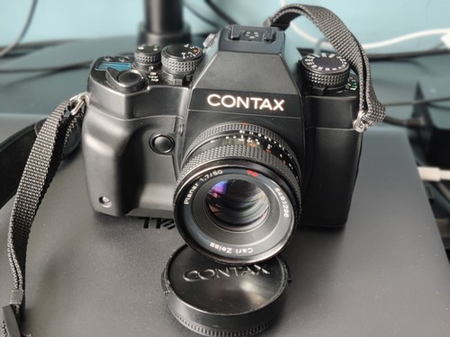 Contax 35mm slr film camera - contax,