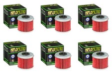 Honda CRF 450x 2005 - 2025 RX 17-25 Oil Filter Set HiFlofiltro HF116 Pack of 6