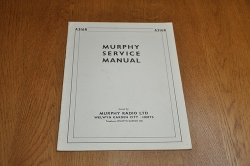 Murphy a316r radio gramophone - a316r,