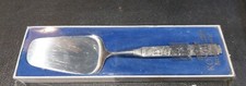 Vintage  HELLAG OLAV NORWAY PEWTER KONGE TINN CAKE PIE SLICE SERVER