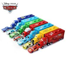 Disney Pixar Cars Lightning McQueen, Dinoco King & Dinoco Cruz Ramirez Truck Toy