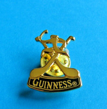 Guinness Hurling Pin Badge