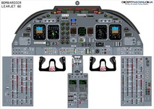 Bombardier Learjet 60 Cockpit