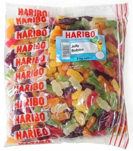 3kg haribo jelly - jelly, babies
