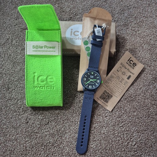 Ice watch solar - ice, powered